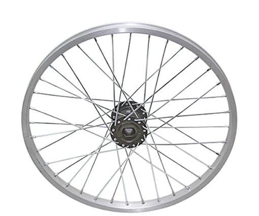 20" 36/SPOKE TRIKE ALLOY HOLLOW-HUB G/RIGHT WHEEL 12G UCP BEARING 15MM ID X 35MM OD SINGLE WALL SILVER