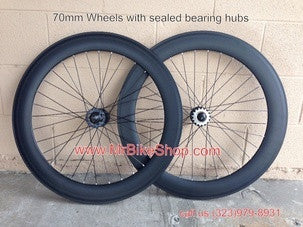70mm Wheels White - Image 3