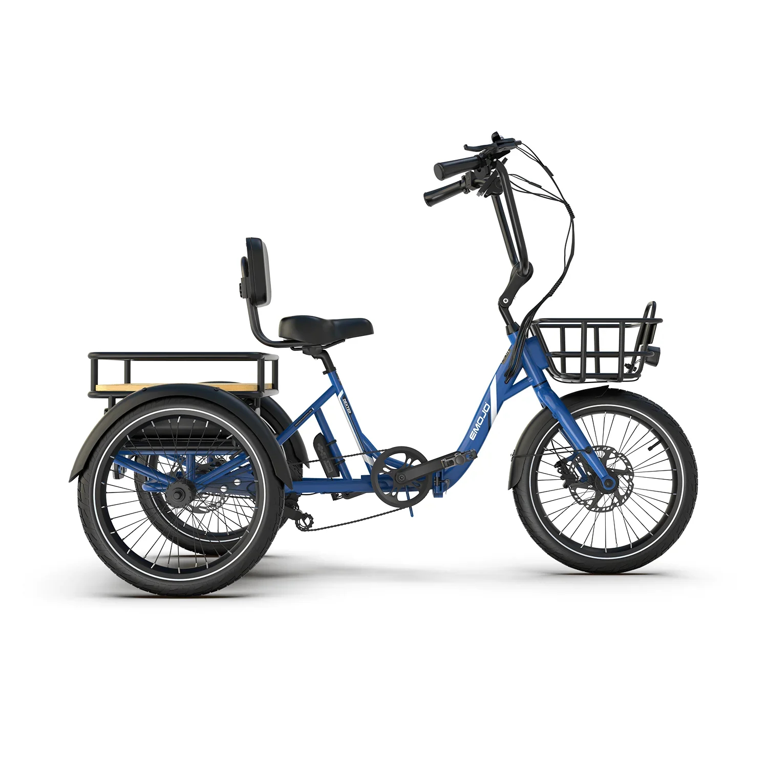 Electric Tricycle Bike Blue