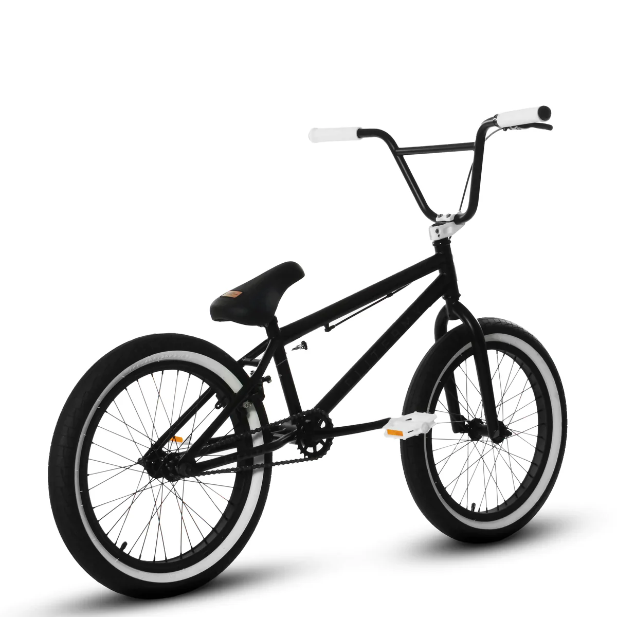 Elite BMX Stealth Bike Black White - Image 2
