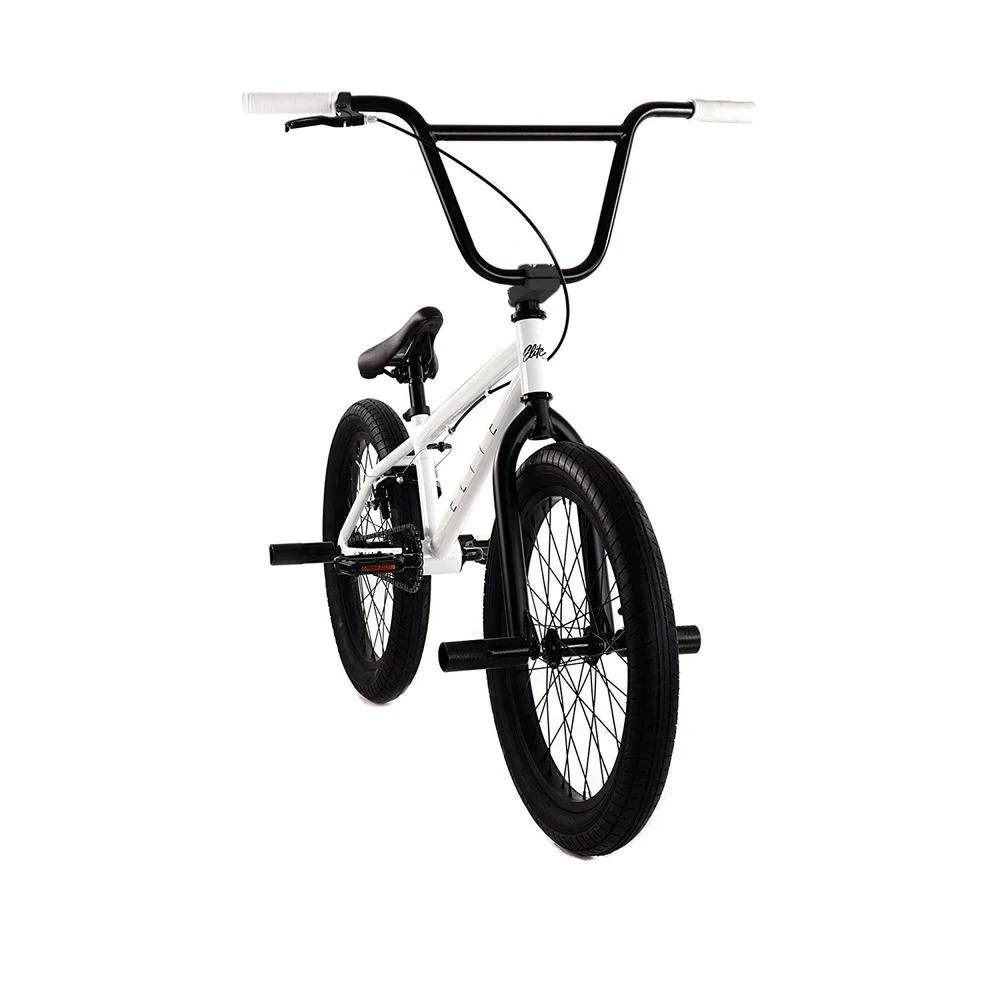 Elite BMX Stealth Bike White - Image 2