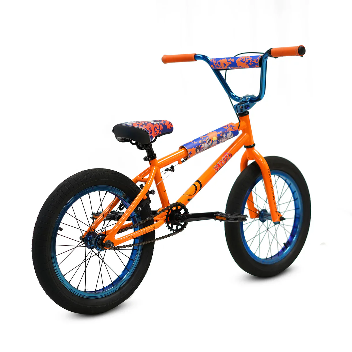 Elite Naruto 18'' Pee Wee BMX Orange - Image 3