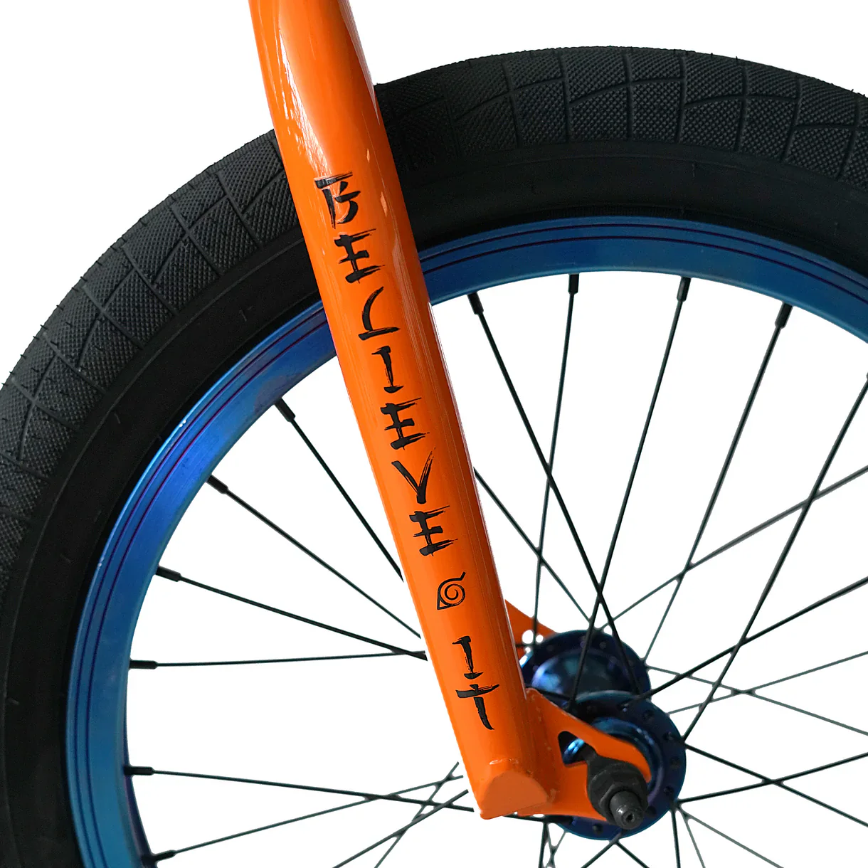 Elite Naruto 18'' Pee Wee BMX Orange - Image 7