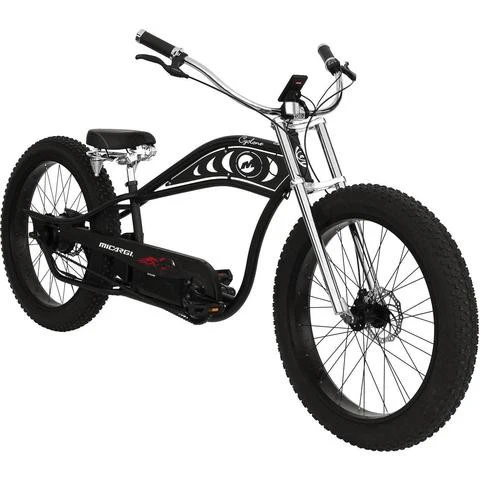Micargi Cyclone 48V Electric Fat Tire Beach Cruiser Bike