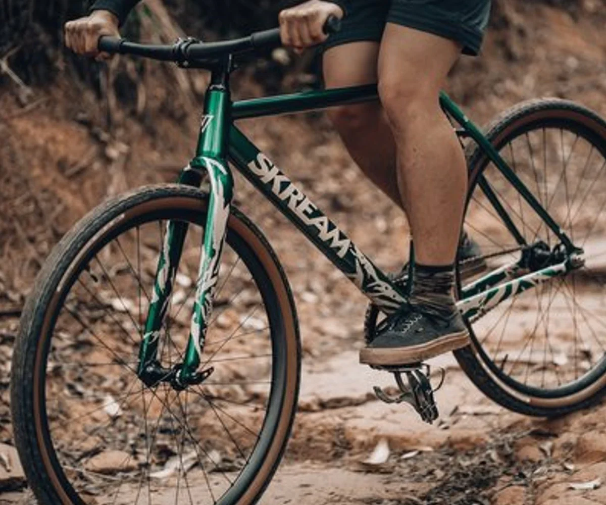 Skream Ranger Frameset Green/Bambo - Image 4