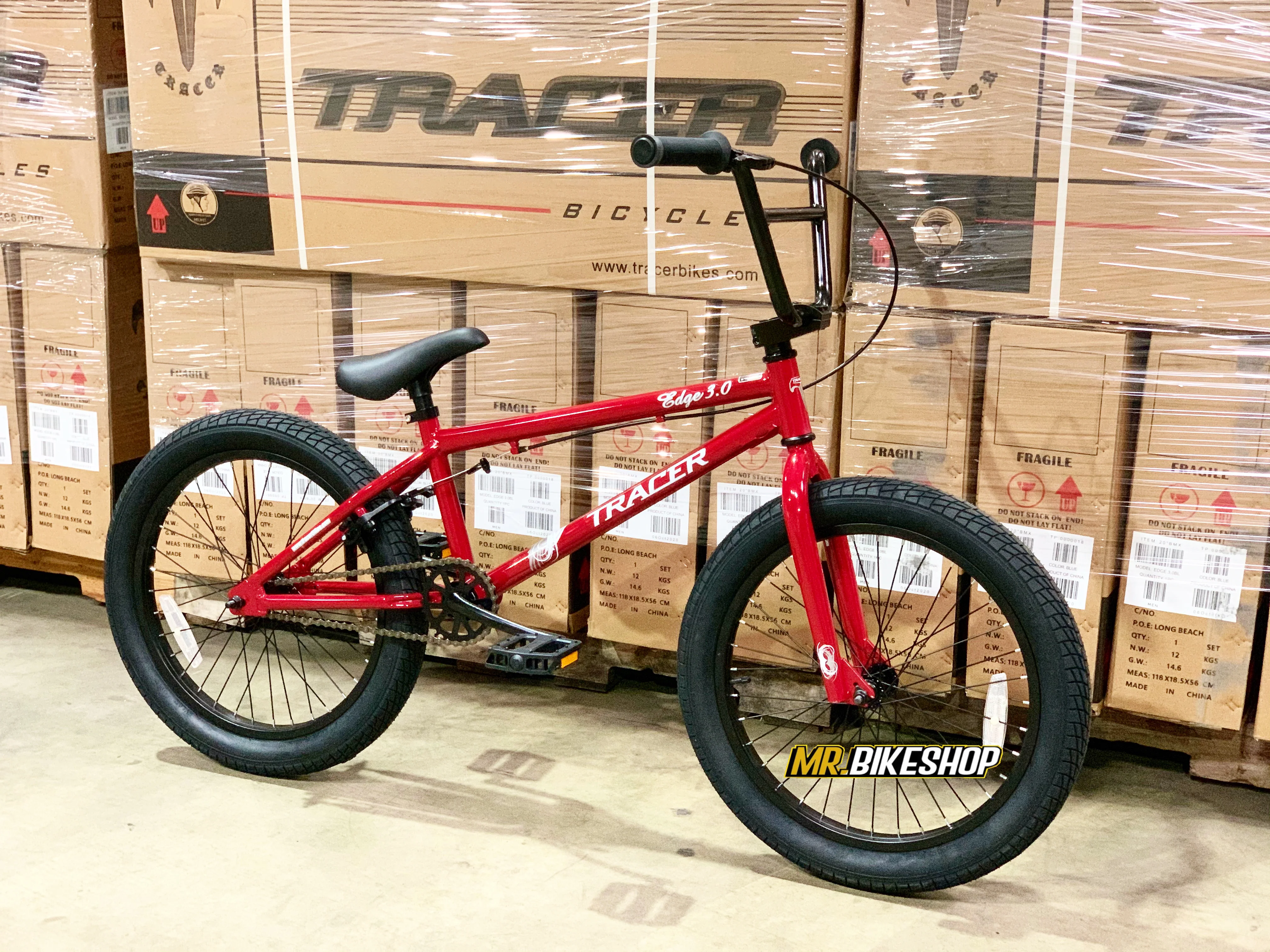 Tracer BMX Bike Red - Image 2