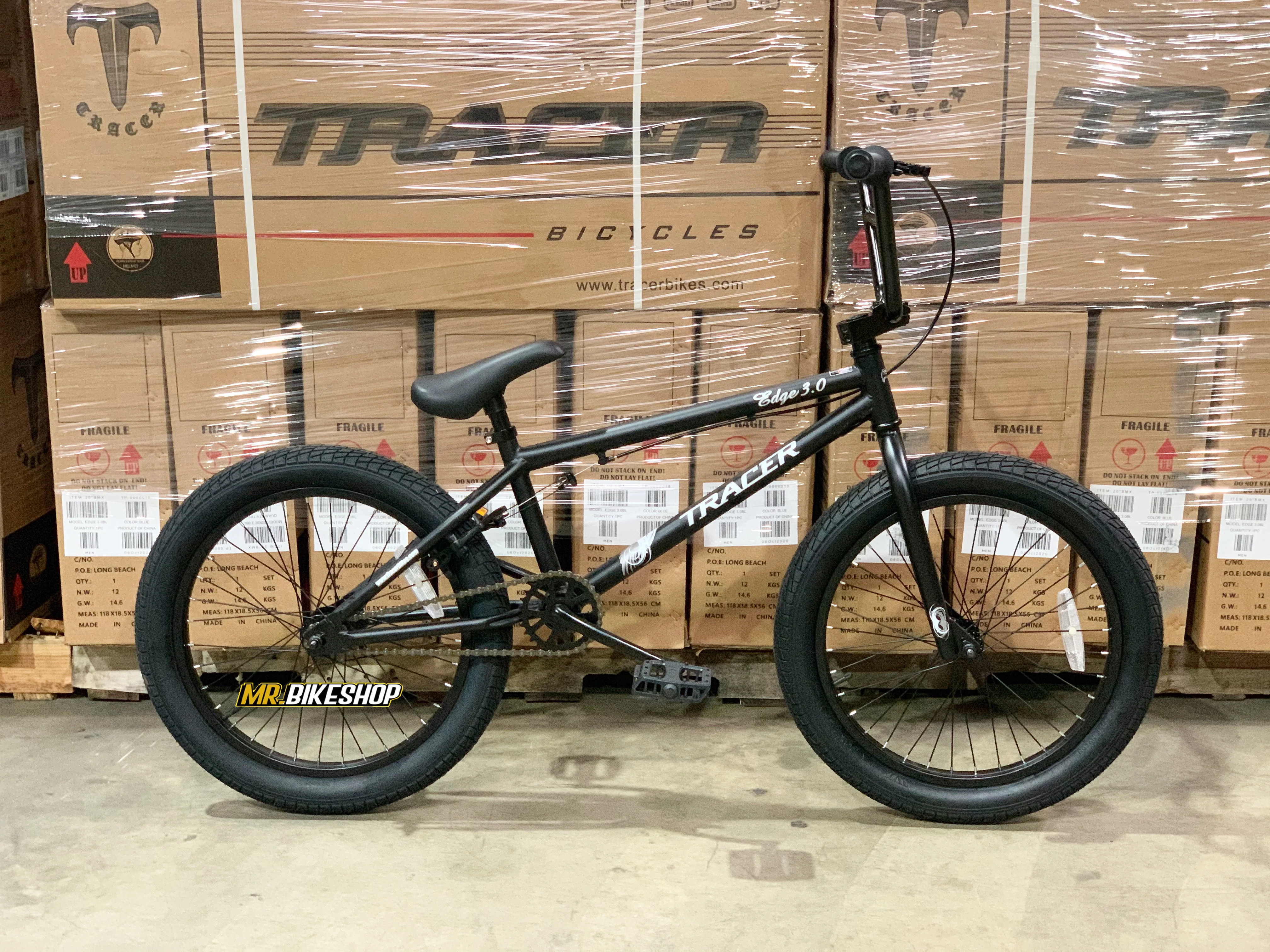 Tracer BMX Bike Matte Black